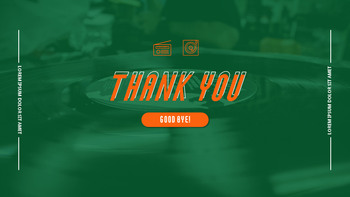 레트로 프레젠테이션용 PowerPoint 템플릿_40