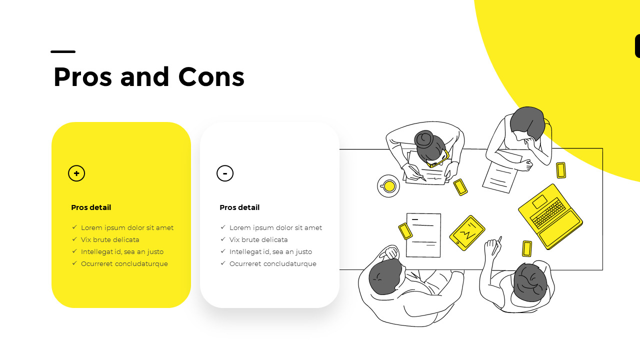 Line Business Illustration Pitch Deck Presentation Animated Slides powerpoint animation