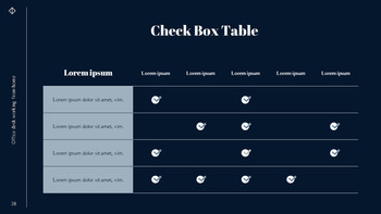 Office Desk Professional PPT