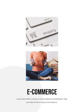 Boutique e-commerce Modèles PPT Conception simple_05