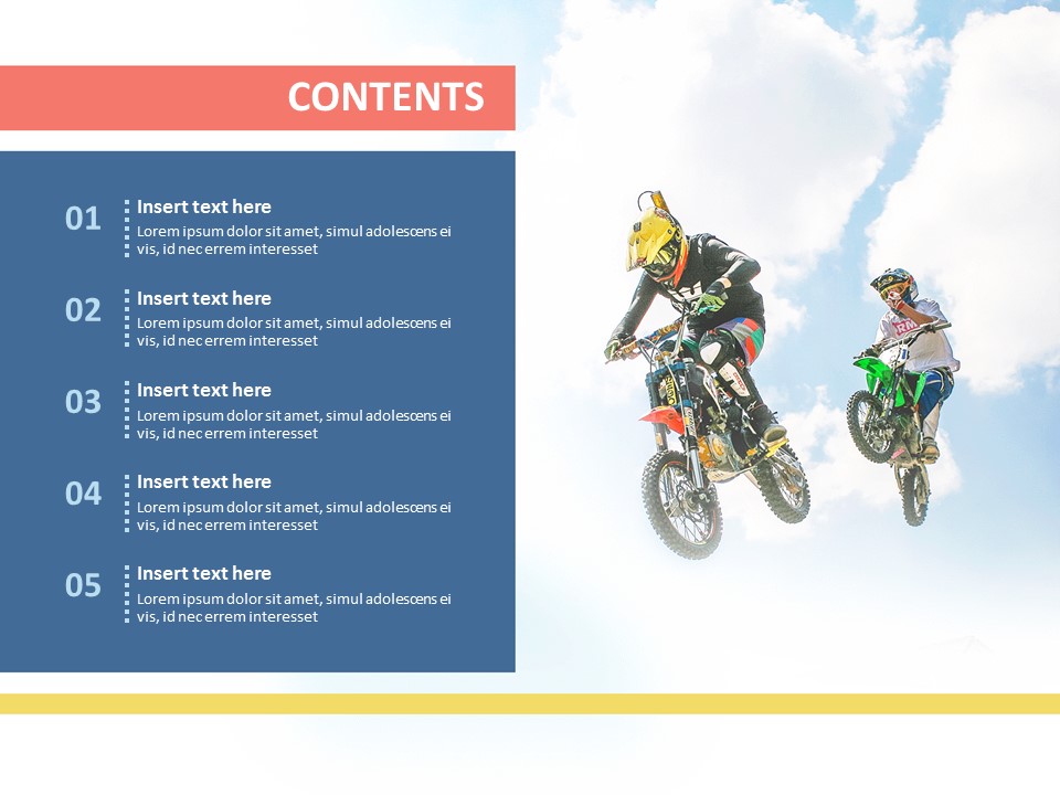 Modelli PowerPoint gratuiti - Prestazioni in moto_02