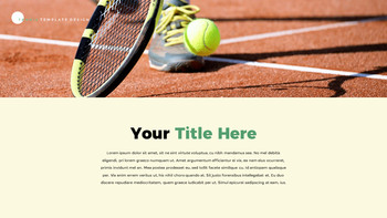 网球 最好的PowerPoint模板_14
