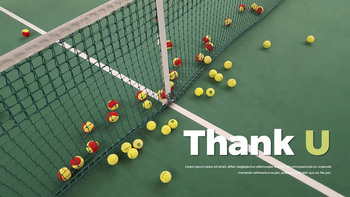 网球 最好的PowerPoint模板_40