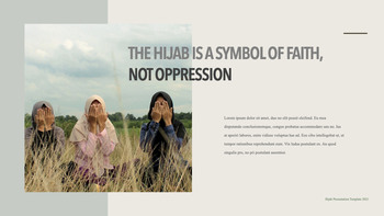 Hijab beautiful keynote templates_20