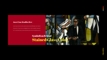 彩绘玻璃 简单的模板设计_07