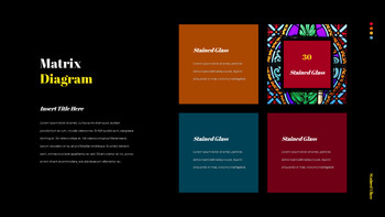 彩绘玻璃 简单的模板设计_32