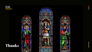 彩绘玻璃 简单的模板设计_37