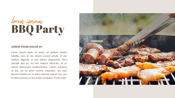 BBQ Garden Party PowerPoint Presentation Slides|Business|Templates
