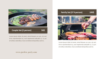 BBQ Garden Party Diapositives de présentation PowerPoint_10