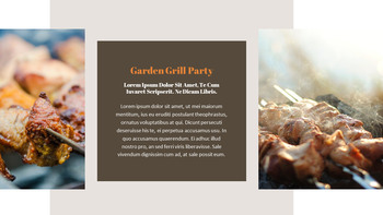 BBQ Garden Party Diapositives de présentation PowerPoint_22