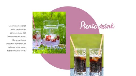 Spring Cookout Powerpoint Template Spring Picnic powerpoint template|Lifestyle