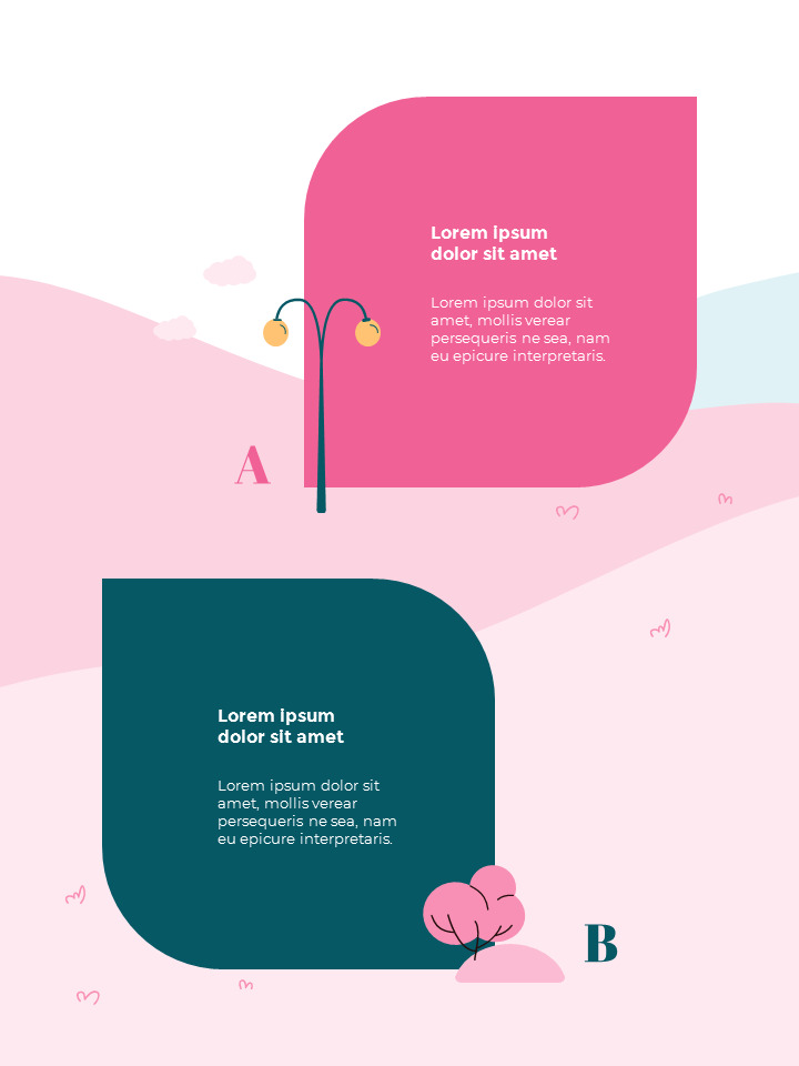 Powerpoint Shape Library Spring Template Spring Theme Illustrated PowerPoint Template – Floral Spring Deck