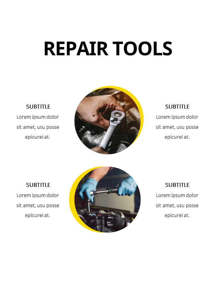 Auto Repair Shop PowerPoint Template