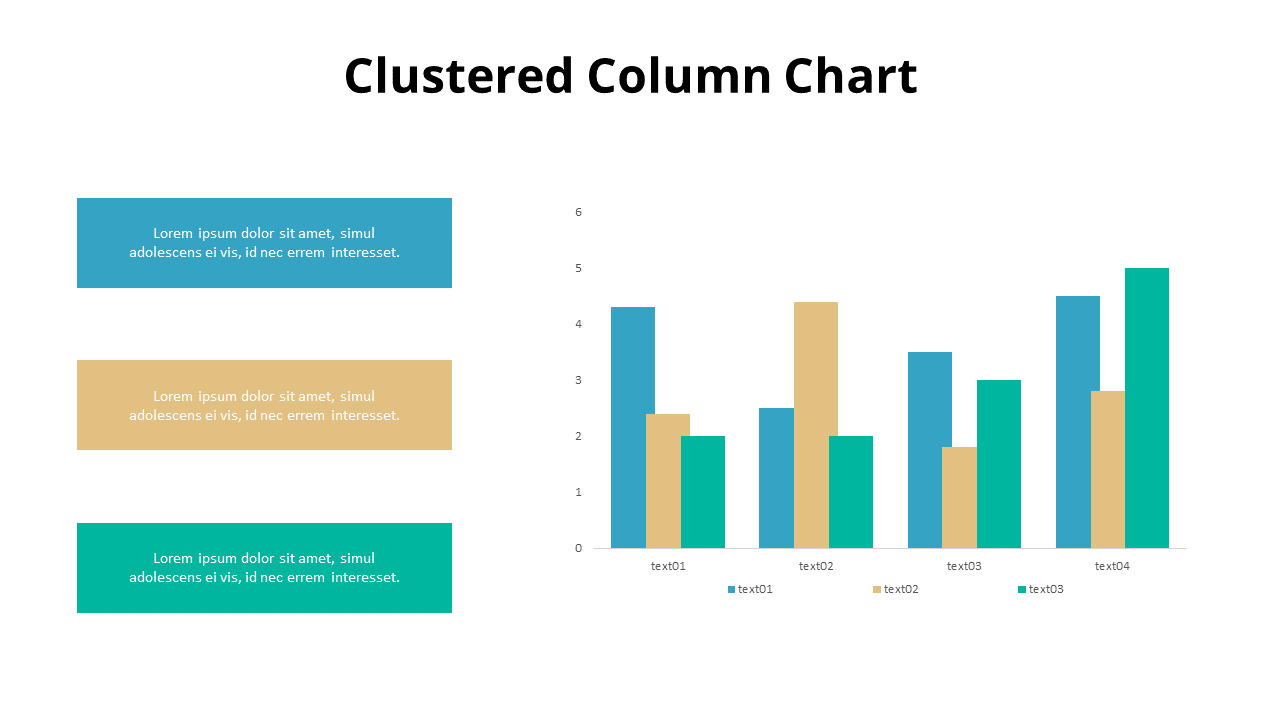 Overlapping Clustered Column Chart