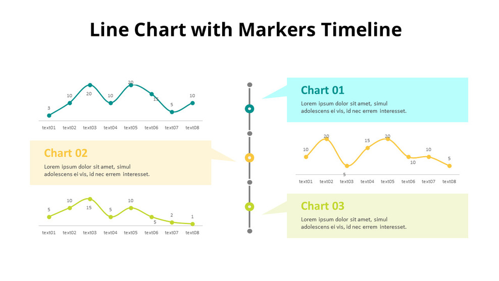 3 Line Chart with Markers
