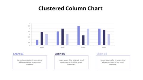 Clustered Column Chart with Color Bar