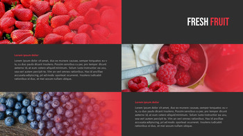 Mermelada de fruta Plantillas de resumen de diseño_16