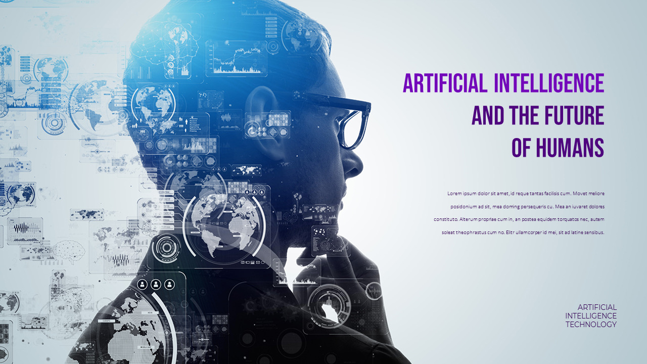 AI Technology Best Presentation Design PowerPoint Template – Neural ...