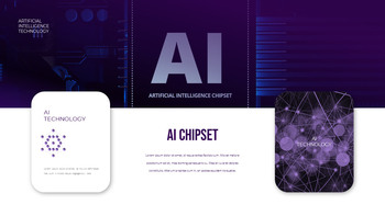 AI Technology Best Presentation Design PowerPoint Template – Neural ...