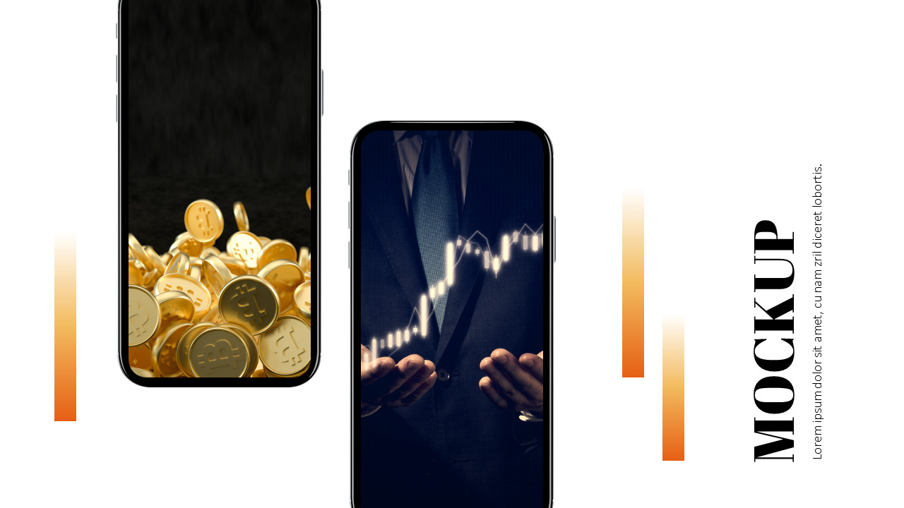 Bitcoin Simple PowerPoint Design Template