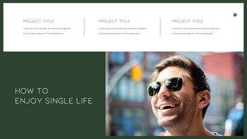 싱글 라이프 프레젠테이션 슬라이드 디자인_14