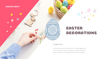 Easter Party best presentation template_15