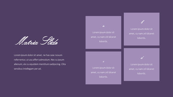 라벤더 프레젠테이션 PowerPoint 템플릿 디자인_27