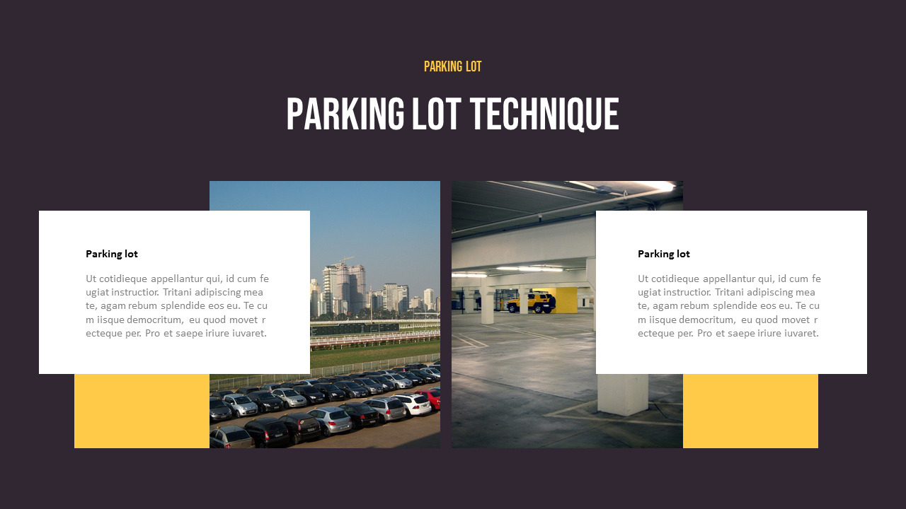 Parking Lot Best PowerPoint PresentationsConstructionTemplates