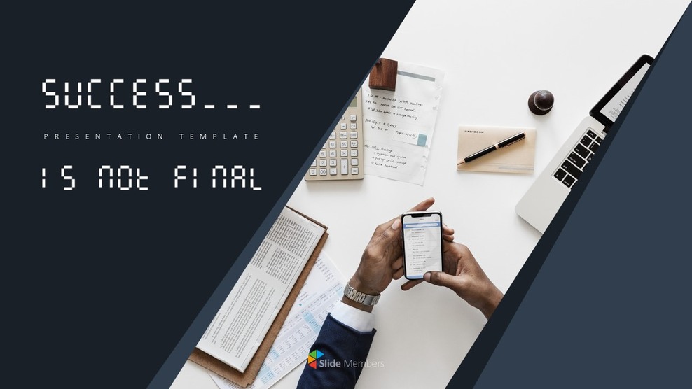 Success is Not Final - ppt templates free download_01