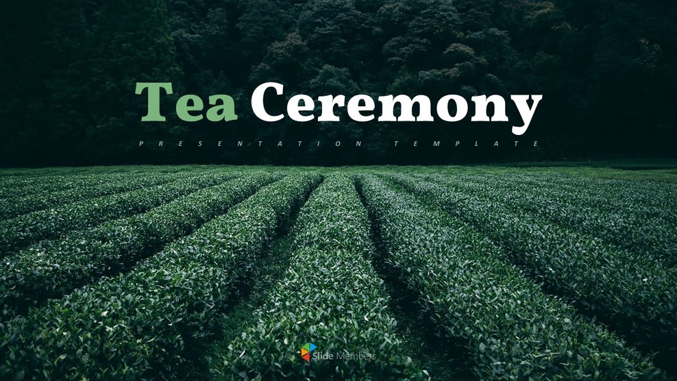 Ceremonia del té - Plantilla PPT fácil_01