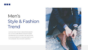 남성 패션 비즈니스 사업 템플릿 PPT_09