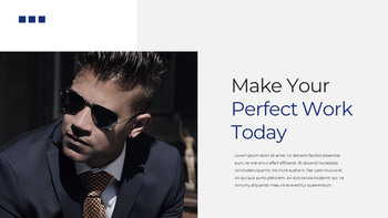 남성 패션 비즈니스 사업 템플릿 PPT_13