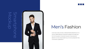 남성 패션 비즈니스 사업 템플릿 PPT_34