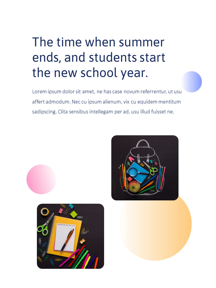 Back to School Google Slides Themes for Presentations