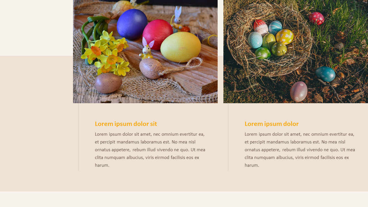Easter Google Slides TemplatesLifestyle