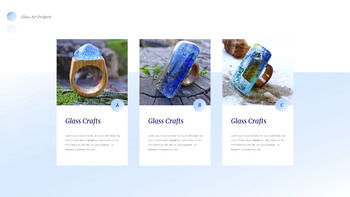 Glass Craft template design_21