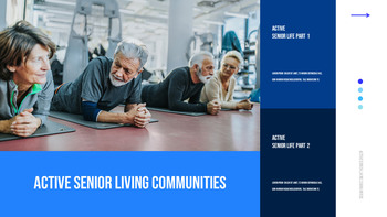 Active Senior Life powerpoint template download_13