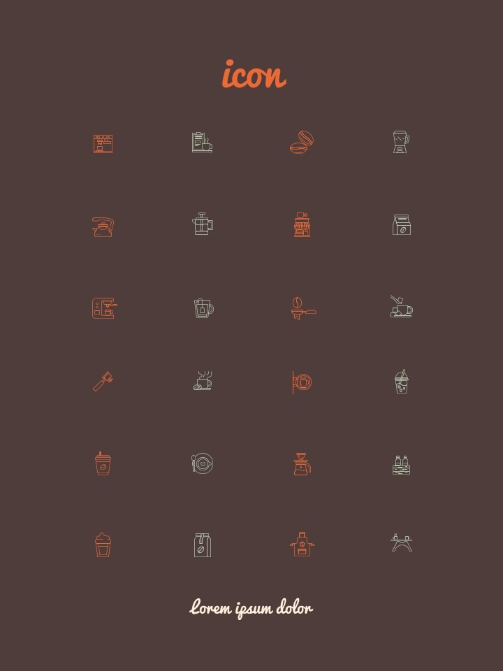 Cafe Brand Visual Identity Coffee Theme PowerPoint Template – Mocha ...
