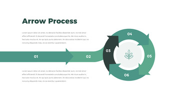 녹색 잎 파워포인트 프레젠테이션 슬라이드_28