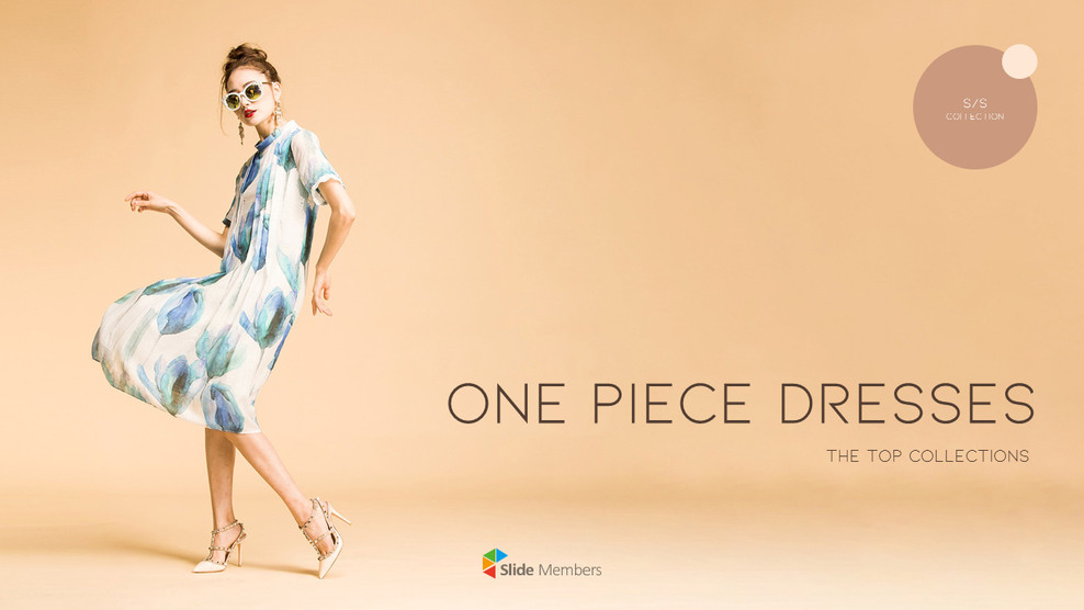 一件连衣裙 商业计划PPT下载_01