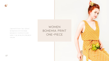 一件连衣裙 商业计划PPT下载_07