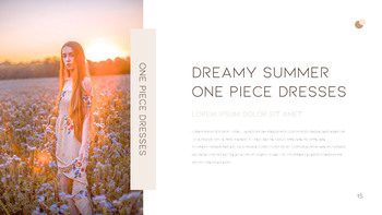 一件连衣裙 商业计划PPT下载_15