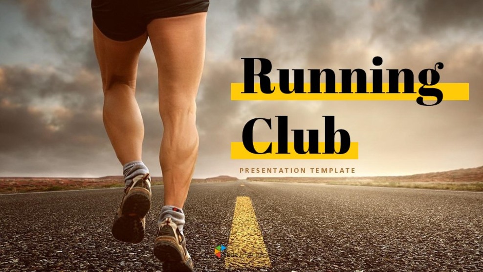 Running Club Easy Google Slides Template_01