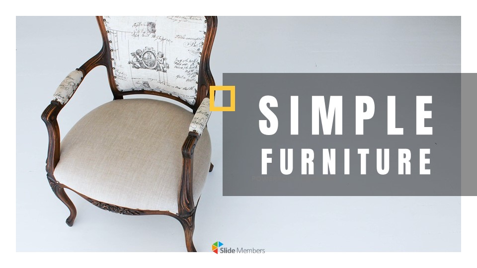 Simple furniture Simple Slides Design