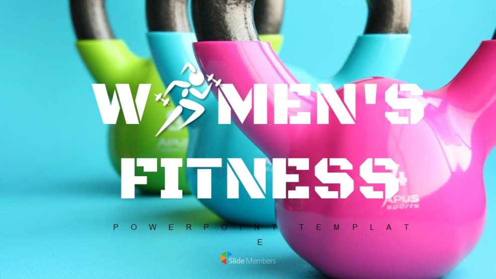 FITNESS DELLE DONNE Modelli semplici di Google Slides_01