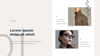 抽象风格的音高甲板 简单的PowerPoint设计_04