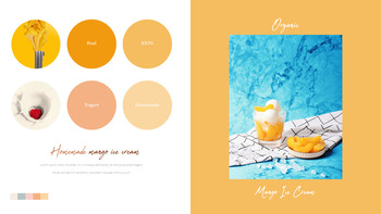 有機アイスクリーム PPTプレゼンテーションのサンプル_12