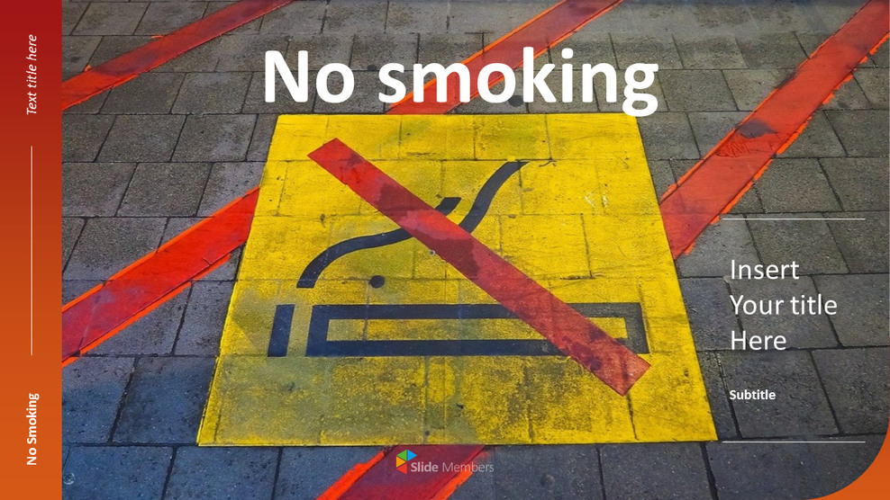 禁止抽烟 谷歌幻灯片模板_01