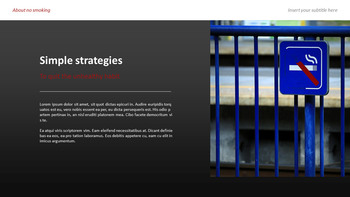 禁止抽烟 谷歌幻灯片模板_20