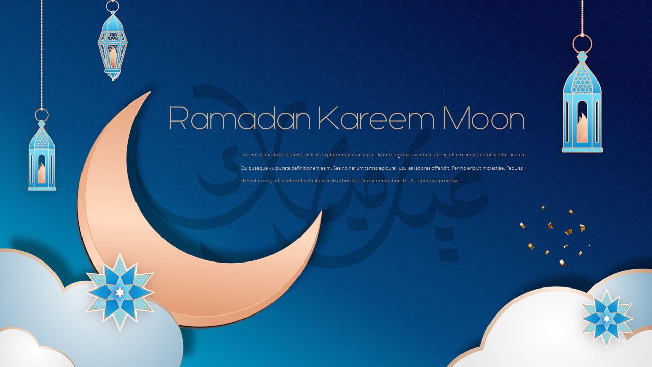 Ramadan Kareem Presentation PowerPoint Templates Design